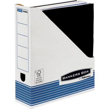 Fellowes BANKERS BOX SYSTEM Archiv-Stehsammler, blau