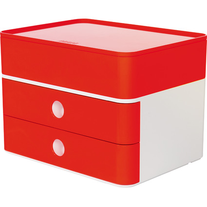 HAN Schubladenbox SMART-BOX plus ALLISON, cherry red