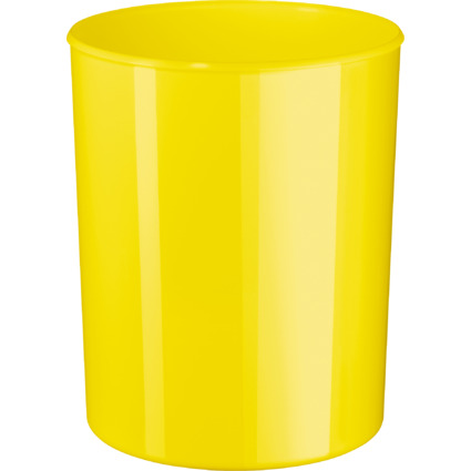 HAN Papierkorb i-Line NEW COLOURS, 13 Liter, rund, gelb