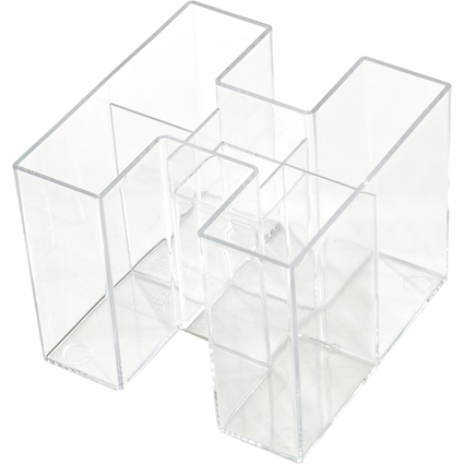 HAN Multikcher BRAVO, 5 Fcher, glasklar-transparent