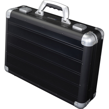 ALUMAXX Attach-Koffer "VENTURE", Laptopfach, schwarz matt