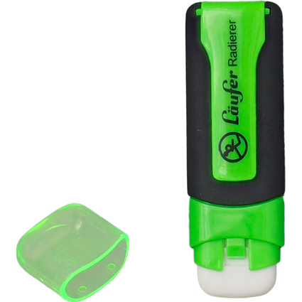 Lufer Kunststoff-Radierer Pocket, 24er Display