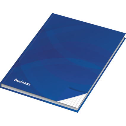 RNK Verlag Notizbuch "Business blau", DIN A4, kariert