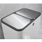 helit Tret-Abfalltrenner "the classy", 2 x 12 Liter, wei