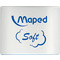 Maped Kunststoff-Radierer Essentials Soft, wei,36er Display