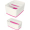 LEITZ Stifteschale My Box, DIN lang, wei/pink