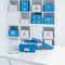 LEITZ Organisationsbox Click & Store WOW, gro, blau