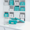 LEITZ Organisationsbox Click & Store WOW, gro, eisblau