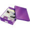 LEITZ Organisationsbox Click & Store WOW, gro, violett