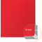 nobo Filztafel Essence, (B)1.800 x (H)1.200 mm, rot