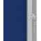 nobo Schaukasten Premium Plus, Filz-Rckwand, 8 x A4, blau