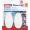 tesa Powerstrips Haken LARGE Oval, weiss