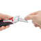 WEDO Super Safety-Cutter, Klinge: 19 mm, schwarz/rot