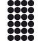 AVERY Zweckform Markierungspunkte, Durchmesser 18mm, schwarz