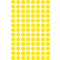 AVERY Zweckform Markierungspunkte, Durchm. 8 mm, gelb
