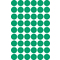 AVERY Zweckform Markierungspunkte, Durchmesser 12 mm, grün