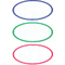 AVERY Zweckform Z-Design Haushaltsetiketten "oval", bunt