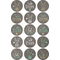 AVERY Zweckform ZDesign Oster-Sticker "Buttons"