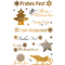 AVERY Zweckform ZDesign Weihnachts-Sticker Schrift + Symbole