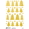 AVERY Zweckform ZDesign Weihnachts-Sticker "Weihnachtsbäume"