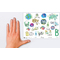 AVERY Zweckform ZDesign Trend Sticker LETTERING Umwelt
