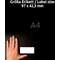 AVERY Zweckform Universal-Etiketten Office&Home, 97 x 42,3mm