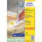 AVERY Zweckform Universal-Etiketten, 45,7 x 21,2 mm, wei