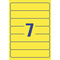 AVERY Zweckform Ordnerrcken-Etiketten, 38 x 192 mm, gelb