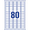 AVERY Zweckform Stark haftende Papier-Etiketten, 35,6x16,9mm