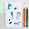 AVERY Zweckform ZDesign KIDS Papier-Sticker, blau