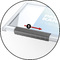 DURABLE Ausweishalter PUSHBOX MONO, transparent
