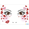 HERMA Face Art Sticker Gesichter "Love"