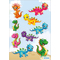 HERMA Sticker MAGIC "kleine Dinos", aus Glitterfolie