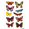 HERMA Sticker DECOR "Schmetterlinge", beglimmert