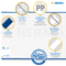 HERMA Buchschoner, (H)267 x (B)540 mm, transparent