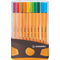 STABILO Fineliner point 88, 20er ColorParade, grau/orange