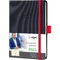 sigel Taschenkalender Conceptum 2026, ca. DIN A6,schwarz/rot