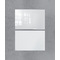 sigel Glas-Magnettafel artverum, super-wei, (B)1.500 mm