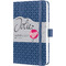 sigel Taschenkalender Jolie Flair 2026, Kunstleder, A6, blau