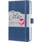 sigel Taschenkalender Jolie Flair 2026, Kunstleder, A6, blau