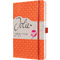 sigel Buchkalender Jolie Flair 2026, Kunstleder, A5, orange