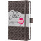 sigel Taschenkalender Jolie Flair 2026, Kunstleder, A6,braun