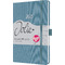 sigel Buchkalender Jolie Feel 2026, Textil, A5, blau