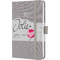sigel Taschenkalender Jolie Feel 2026, Textil, A6, grau