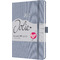 sigel Buchkalender Jolie Feel 2026, Textil, A5, lila