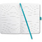 sigel Notizbuch Jolie Flair, Kunstleder, DIN A6, trkis