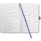 sigel Notizbuch Jolie Flair, Kunstleder, DIN A6, violett