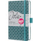 sigel Notizbuch Jolie Flair, Kunstleder, DIN A6, ozeanblau