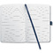 sigel Notizbuch Jolie Impress, Kunstleder, A6, dunkelblau