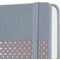 sigel Notizbuch Jolie Impress, Kunstleder, A6, grau